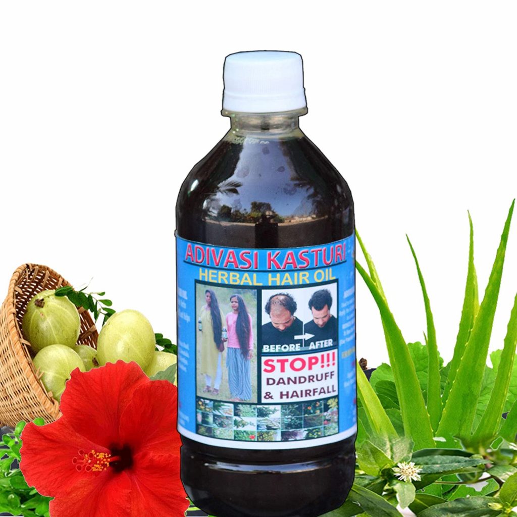 ADIVASI KASTURI HERBAL HAIR OIL ADIVASI HERBALS